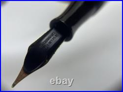 Very Rare WATERMAN CANADA #7 Fountain Pen-YELLOW KEYHOLE Nib-Celluloid -RESTORED