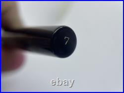 Very Rare WATERMAN CANADA #7 Fountain Pen-YELLOW KEYHOLE Nib-Celluloid -RESTORED