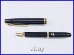Vintage 1960s Platinum Pocket Fountain Pen 14K Fine Nib, Near Mint Rare
