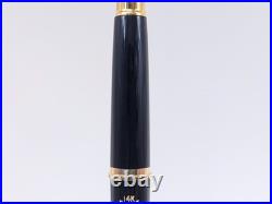 Vintage 1960s Platinum Pocket Fountain Pen 14K Fine Nib, Near Mint Rare