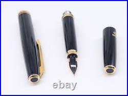 Vintage 1960s Platinum Pocket Fountain Pen 14K Fine Nib, Near Mint Rare