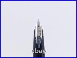 Vintage 1960s Sailor Silver Fountain Pen 18K-WG Fine (F) Nib Rare
