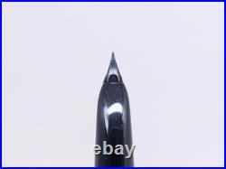 Vintage 1960s Sailor Silver Fountain Pen 18K-WG Fine (F) Nib Rare