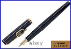 Vintage 1970s Pilot Grandum Fountain Pen 14K Fine Nib, Near Mint Rare