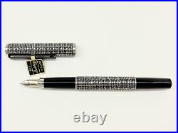 Vintage 1970s Platinum BelAge Fountain Pen 14KWG Fine Nib, Near Mint Rare