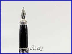 Vintage 1970s Platinum BelAge Fountain Pen 14KWG Fine Nib, Near Mint Rare