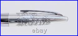 Vintage 1976 Pilot Custom Chrysanthemum Pattern Fountain Pen -18K (F) Nib S-Rare Vintage 1976 Pilot Custom Chrysanthemum Pattern Fountain Pen -18K (F) Nib S-Rare