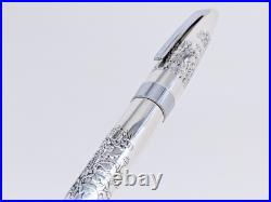 Vintage 1976 Pilot Custom Chrysanthemum Pattern Fountain Pen -18K (F) Nib S-Rare Vintage 1976 Pilot Custom Chrysanthemum Pattern Fountain Pen -18K (F) Nib S-Rare