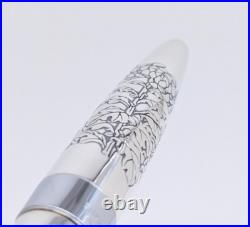 Vintage 1976 Pilot Custom Chrysanthemum Pattern Fountain Pen -18K (F) Nib S-Rare Vintage 1976 Pilot Custom Chrysanthemum Pattern Fountain Pen -18K (F) Nib S-Rare