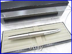 Vintage 1981 Pilot Myu Short H681 Fountain Pen Fine Steel Nib, Rare with Box