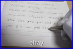 Vintage 1981 Pilot Myu Short H681 Fountain Pen Fine Steel Nib, Rare with Box