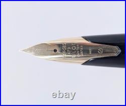 Vintage 1982 Pilot Custom Turu Pattern Fountain Pen -14K Fine (F) Nib Ultra Rare
