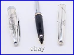 Vintage 1982 Pilot Custom Turu Pattern Fountain Pen -14K Fine (F) Nib Ultra Rare