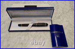 Vintage 1999 Waterman Phileas Grey Marble Rollerball Pen New Old Stock Rare