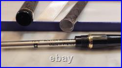 Vintage 1999 Waterman Phileas Grey Marble Rollerball Pen New Old Stock Rare