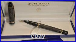 Vintage 1999 Waterman Phileas Grey Marble Rollerball Pen New Old Stock Rare