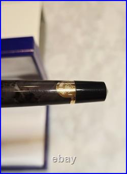 Vintage 1999 Waterman Phileas Grey Marble Rollerball Pen New Old Stock Rare