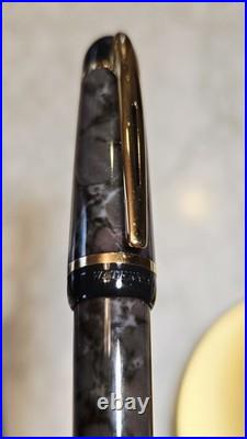 Vintage 1999 Waterman Phileas Grey Marble Rollerball Pen New Old Stock Rare