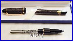 Vintage 1999 Waterman Phileas Grey Marble Rollerball Pen New Old Stock Rare