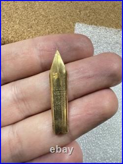 Vintage Antique 1868 Rare John Foley New York Dip Pen No 5 Nib Only