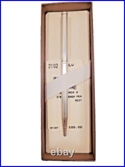 Vintage Coach Sterling Silver Agenda Ballpoint Pen Writing Instrument Rare