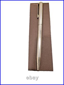 Vintage Coach Sterling Silver Agenda Ballpoint Pen Writing Instrument Rare