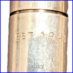 Vintage Coach Sterling Silver Agenda Ballpoint Pen Writing Instrument Rare