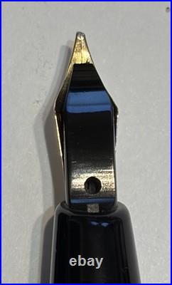 Vintage Conway Stewart 57 Pen & Pencil Set Boxed Rare Open 14ct Gold Nib