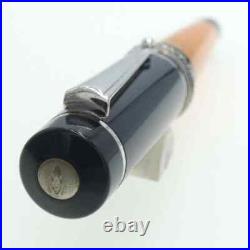 Vintage Delta Dolce Vita Mini Orange Fountain Pen 14K Fine (F) Nib, Rare