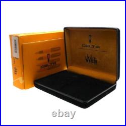 Vintage Delta Dolce Vita Mini Orange Fountain Pen 14K Fine (F) Nib, Rare