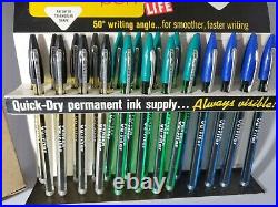 Vintage Ferber'vu-riter' Pens Brass Alloy Tip 2 Dozen Store Display New Rare