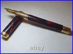 Vintage Fountain Pen Waterman 18k 750 Nib Made In France Rare Pen