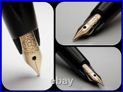 Vintage Montblanc 32ST Fountain Pen-Rare 14K Gold D Nib-Germany 1962-1966