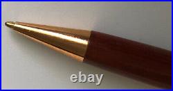 Vintage NEW Roberge Geneve Swiss Wood Ballpoint Pen & Case