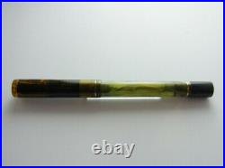 Vintage ONOTO Demonstrator Fountain Pen nib 14k EF 1930s Rare