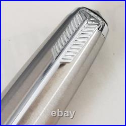 Vintage Parker 41 Fountain Pen Steel Fine Nib Grey New Pen Very Rare USA