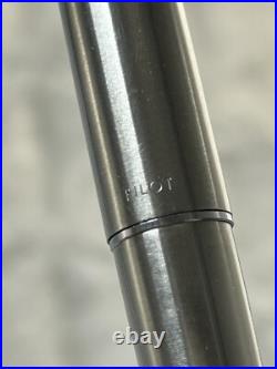 Vintage Pilot Myu Short H278 Fountain Pen Steel F Nib, Rare with Box