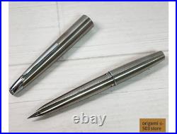 Vintage Pilot Myu Short H772 Fountain Pen Steel Fine F Nib, Rare with Box Vintage Pilot Myu Short H772 Fountain Pen Steel Fine F Nib, Rare with Box