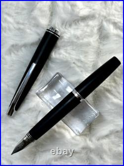 Vintage Pilot Myu Short Matte Black H775 Fountain Pen Medium Nib, Super Rare