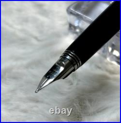 Vintage Pilot Myu Short Matte Black H775 Fountain Pen Medium Nib, Super Rare