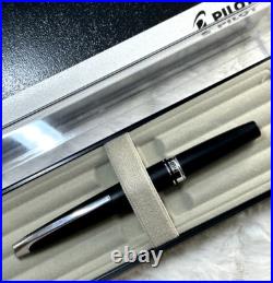 Vintage Pilot Myu Short Matte Black H775 Fountain Pen Medium Nib, Super Rare