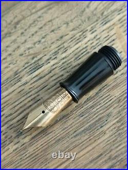 Vintage Pilot Namiki PlungeFill Fountain Pen with Rare 12kt (500) gold nib 1920s