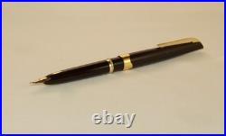 Vintage Platinum Japan 18 Inlaid Model Pocket Fountain Pen 18k Gold Nib Rare Vintage Platinum Japan 18 Inlaid Model Pocket Fountain Pen 18k Gold Nib Rare