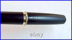 Vintage Platinum Japan 18 Inlaid Model Pocket Fountain Pen 18k Gold Nib Rare