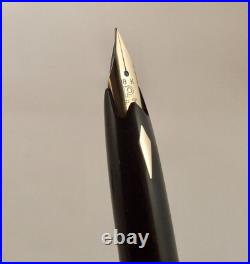 Vintage Platinum Japan 18 Inlaid Model Pocket Fountain Pen 18k Gold Nib Rare