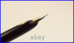 Vintage Platinum Japan 18 Inlaid Model Pocket Fountain Pen 18k Gold Nib Rare