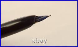 Vintage Platinum Japan 18 Inlaid Model Pocket Fountain Pen 18k Gold Nib Rare