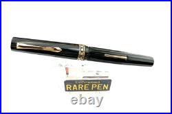 Vintage RARE RADIUS PRISMATICA ARCO Celluloid OS Fountain Pen 14K Med flex nib