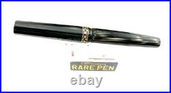 Vintage RARE RADIUS PRISMATICA ARCO Celluloid OS Fountain Pen 14K Med flex nib
