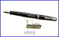 Vintage RARE RADIUS PRISMATICA ARCO Celluloid OS Fountain Pen 14K Med flex nib